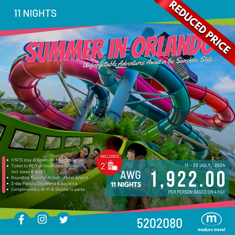 Orlando Summer Grp 1 ***SOLD OUT***