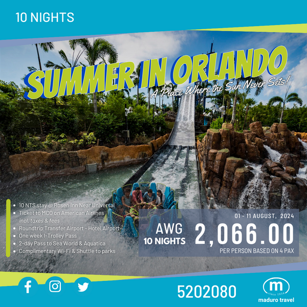 Orlando Summer Grp 2 ***SOLD OUT***