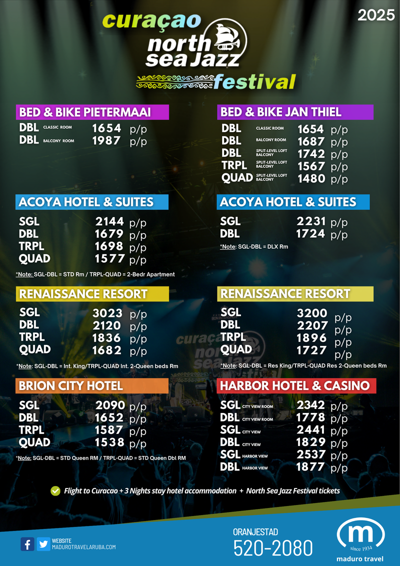 Curacao North Sea Jazz Festival