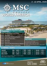 MSC World America Easter 2026