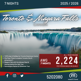 Toronto City & Niagara Day Tour