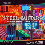 Steel Guitars Nashville, Memphis and Jackson Road Trip